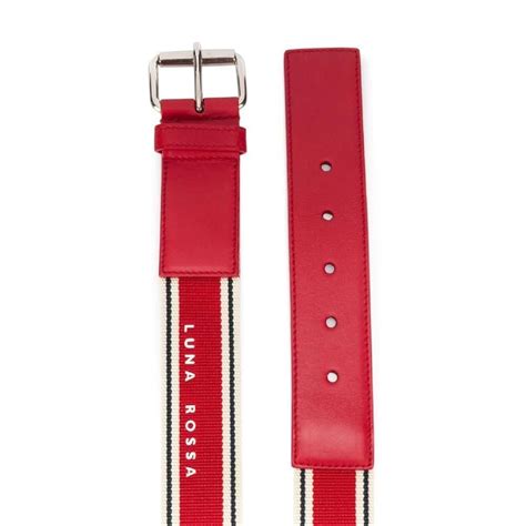 prada clip belt|prada rossa leather belt.